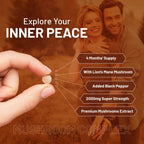 Advanced Mushroom Complex | 6 Mushrooms - 120 Vegan Tablets